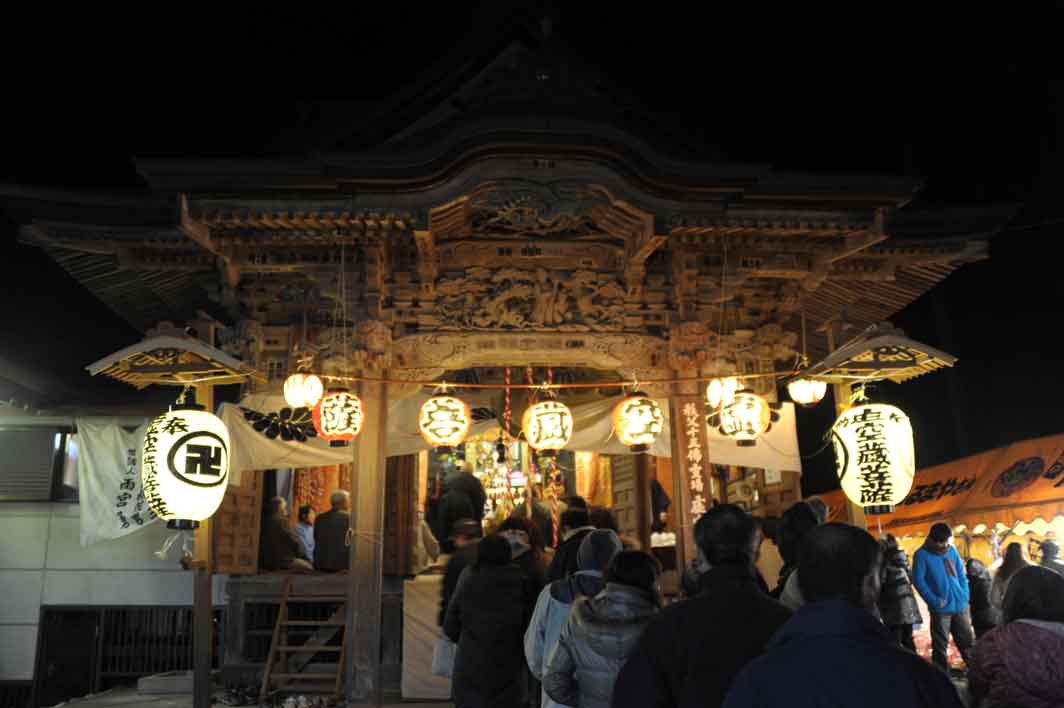 虚空蔵縁日・お参り列